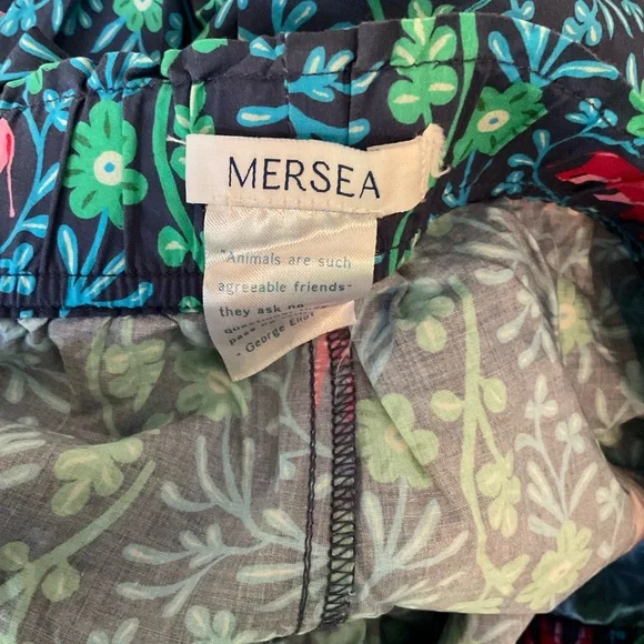 OVER THE COTTON MOON PAJAMA SET - ELEPHANT GARDEN SET - Picture 9 of 9